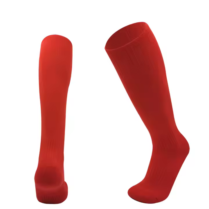 Calcetines De Fútbol Largos Para Niños Y Niñas Calcetines Deportivos Transpirables De Rodilla a La Cintura Para Baloncesto Y Voleibol Material De Poliéster Y Algodón Talla Adecuada Para Tamaño De Zapato EUR 30-35 - 1
