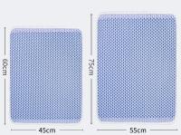 Alfombra De Arena Para Gatos 75x55cm EVA Matriz De Arenero Doble Capa Impermeable Antideslizante Lavable Fundas Para Mascotas - details 11