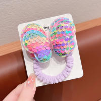 Cinta Elástica Para Cabello Con Mariposa De Lentejuelas Para Niñas Accesorio De Princesa Decorativo Para Niños Cabeza De Bebé - details 1