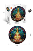 Rompecabezas De 1000 Piezas Con Illusion De Gato Persa Mariposa Y Árbol De La Vida Regalo Festivo Decoración Del Hogar Juego De Tablero Para Adolescentes Y Adultos Unisex - details 2