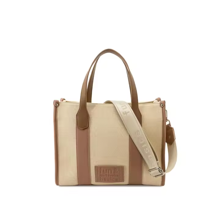 Bolso de mano FRESIA natural Fun&Basics - 1