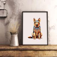 Regalo Personalizado De Madera En Forma Irregular De Perro Jigsaw Para Adultos Juego De Interacción Familiar Único Y Elegante - details 6