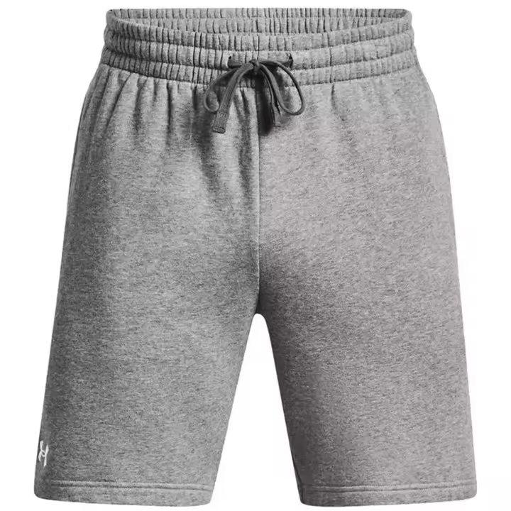 Pantalon Corto Under Armour Rival Fleece para hombre en color gris - 1