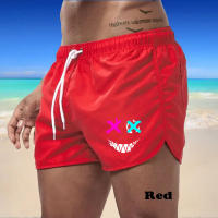 Shorts De Verano Para Hombre Con Bolsillos Y Cordón Transpirables Ropa De Playa Cortos De Natación Secado Rápido Para Surf - details 6