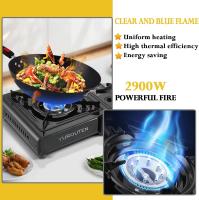 HENING Hornillo Cocina Gas Portatil Con Maleta Para Camping Senderismo y Caravana | Estufa de Gas Ligera y Compacta - details 4