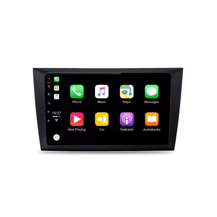 AWESAFE inalámbrico CarPlay Android Auto Radio para VW Volkswagen GOLF 6 2008 2009 2010 2011 2012 2013 2014 2015 2016 coche reproductor multimedia GPS 2 din autoradio volante controles RDS Bluetooth - 1