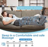 Masajeador De Piernas Con Presión De Aire Para Relajación Muscular Y Drains Líquidos 360° Promueve La Circulación Sanguínea - details 30