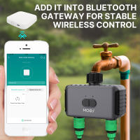 Controlador De Válvula De Riego Inteligente MOES Tuya Bluetooth 2-Enchufe Timer Programable Con App Remote Para Lavadora Y Filtro - details 3