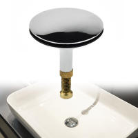 Tapa De Agua 43mm Para Tapa De Desagüe De Baño Tapa De Desagüe De Lavabo Accesorios De Desagüe Pop-Up Repuesto De Tapa De Desagüe Material De Acero Inoxidable - details 2