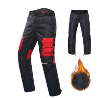 Pantalones De Motocicleta Con Llenado Térmico Resistente a Caídas Para Viajes En Frío Con Protección De Rodilla Removible Unisex - details 8