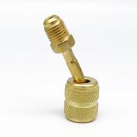 2 X Adaptadores R410A Para Aire Acondicionado HVAC 5/16" SAE Femenino a 1/4" SAE Masculino Flare Herramienta De Rellenado De Aire Acondicionado - details 3