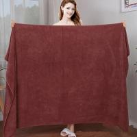 Toalla De Baño De Microfibra Super Grande Absorbente Y Secado Rápido Color Gris Multiusos Deportivos Viajes Sin Desvanecimiento - details 7