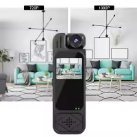 Cámara De Corpo Mini 1080P HD Con Visión Infrarroja Grabadora De Video Digital 1.3 Pulgadas Cámara Pequeña Para Policía - details 12