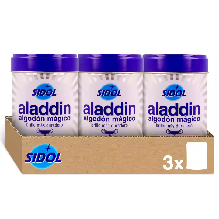 Aladdin Limpiador Metales y Plata Algodón Mágico Pack 3 Unidades x 75 Gramos - 1