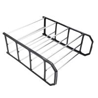 Rack De Zapatos De Metal Organizador De Calzado Estante De 4 Capas Espacioso Para Sala De Estar Material Duradero - details 9