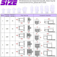 Kit De Conectores Electrónicos Para Automóvil 10 Piezas 2.8mm Adecuado Para Motocicletas Barco Vehículos Kit De Conectores De 2 3 4 6 Pines - details 5
