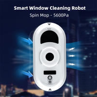 5600pa Home Window Auto Spray Limpieza Robot Aspirador Múltiples Modos Inteligentes de Limpieza de Ventanas Trabajo Automático Mando a Distancia Inteligente Seguro Anti Caída Limpia Cristales Eléctrico - details 1