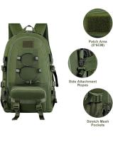Mochila de viaje para ordenador portátil, 45 L, mochila duradera, apta para computadora de 17,3 pulgadas, mochilas de negocios para mujeres y hombres - details 0