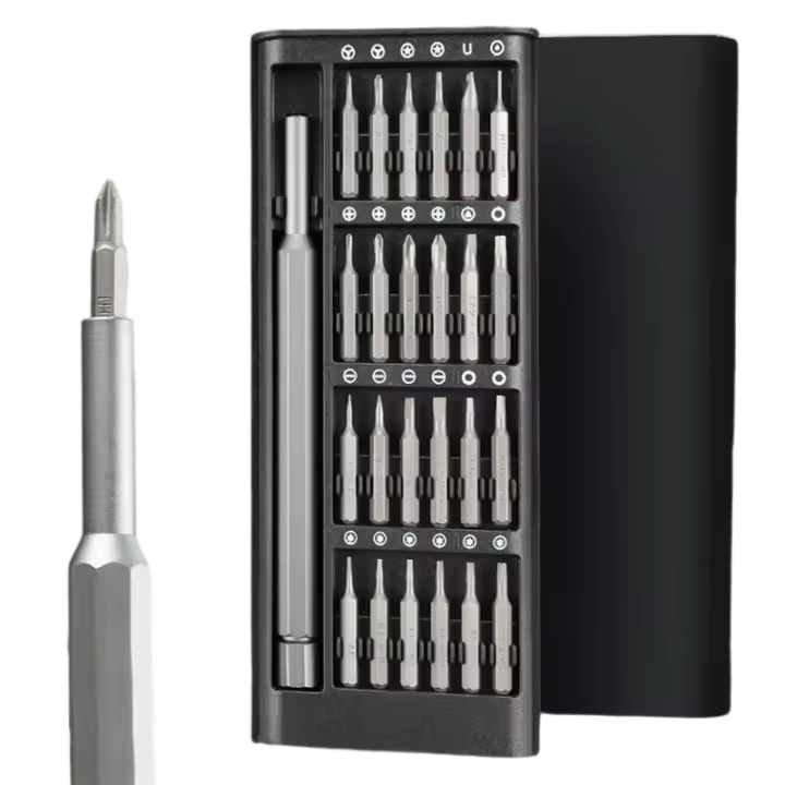 Juego De Destornilladores De Precisión 25 En 1 Mini Kit De Reparación Con Destornilladores Torx Phillips Magnéticos Para Xiaomi iPhone Laptop Reloj - 1