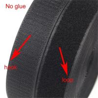 Cinta De Velcro Reutilizable Para El Hogar 1/5/25 Metros Ancho 20/25/30/50 Mm De Nylon Eco-amigable Resistente Al Calor Accesorios Para Costura DIY - details 6