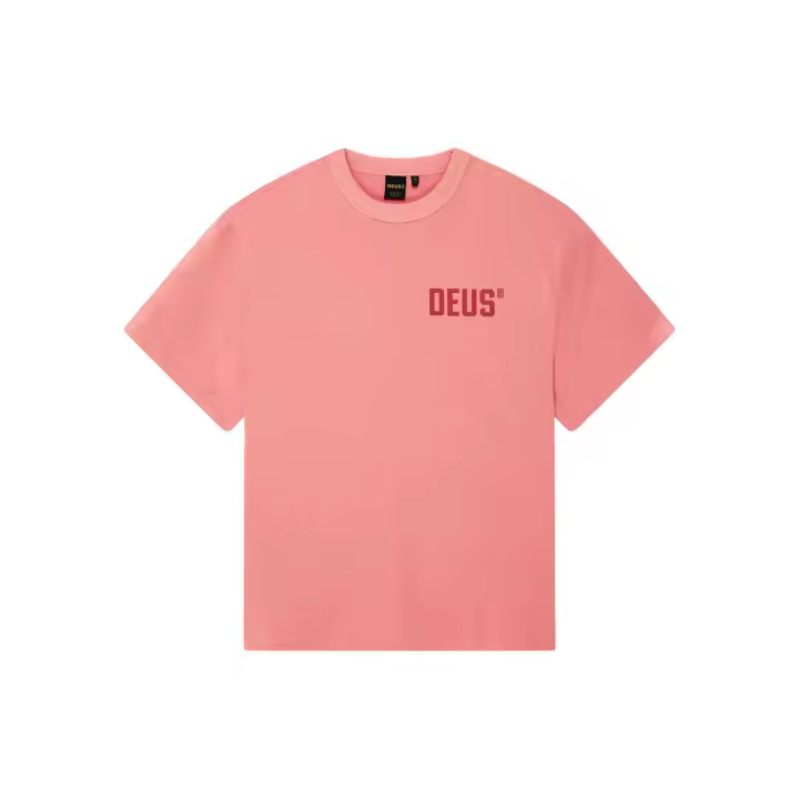 Camiseta Deus Ex Machina modelo Hemlock Tee para hombre en color rosa - 1