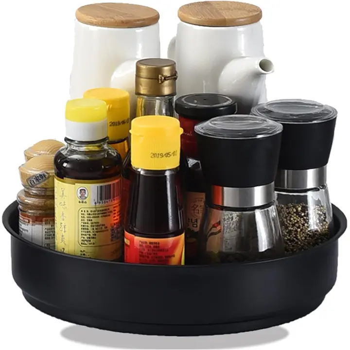 Especieros Giratorios Para Cocina,Especiero Cocina,Especiero Giratorio Para Guardar Especias y Tarros en la Despensa - 1
