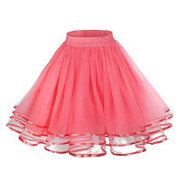Falda Tutú Para Mujer De 50 Cm Cintura Elástica Versátil Mini Falda Flareada Casual Para Ballet Y Performance Material De Poliéster - details 12