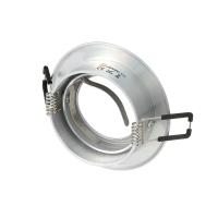 Horneo De Luz Redonda De Aluminio Para Techo GU10 MR16 Plata Aluminio Enchufe LED Blanco No Dimmable Para Sala De Comedor - details 0