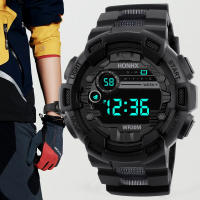 Reloj Militar Para Hombre Con Pantalla Digital Gran Número Resistente Al Choque Y Al Agua Multi-función Deportivo Fitness Reloj Exterior - details 6