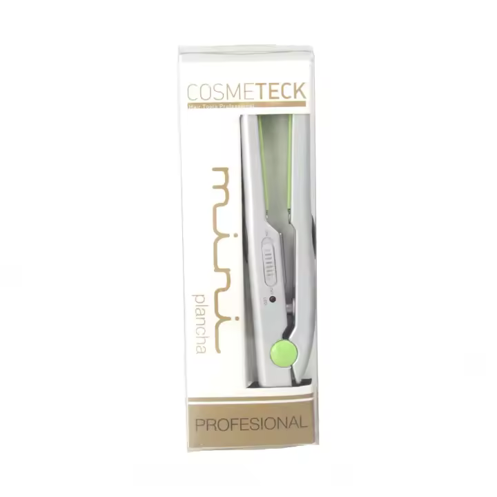 Daf cosmeteck mini plancha silver con funda (1123), d daf cosmeteck plancha mini silver c/funda (1123) - 1