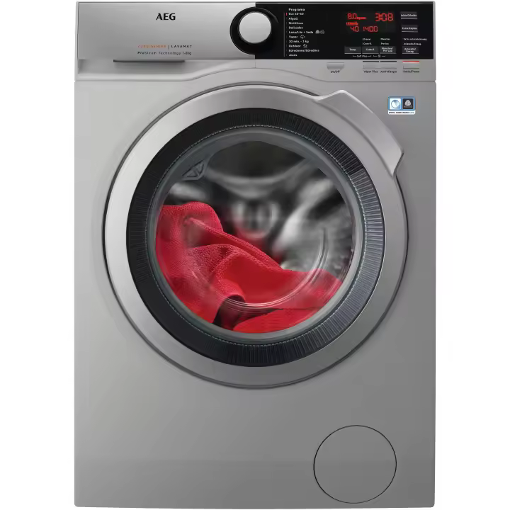 LAVADORA CARGA FRONTAL AEG L7FEE842S 8 KG 1400 RPM B INOX - 1