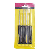 Juego De 4 Piezas De 160mm Herramientas De Reparación De Automóviles Y Electrónica Pick & Hook Set Remover De Selladores Y Guarniciones Para Vehículos - details 0