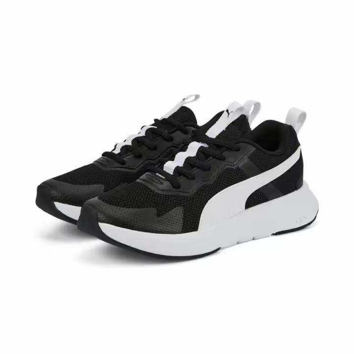 PUMA EVOLVE RUN MESH JR BLACK 386238 05 ZAPATILLAS NIÑO - 1