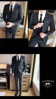 Traje De Moda Para Hombre 2025 (Blazer+Chaleco+Pantalones) Estilo Artístico Casuero Elegante Talla M-5XL Adecuado Para Bodas Y Trabajo - details 34