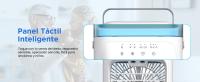 Aire Acondicionado Portatil Mini, 5 en 1 Enfriador de Aire Pequeño, Tanque de 1000m, 3 Velocidades, 2 Nebulización, 2-4H Cronometrado, 7 LED Ventilador Refrigerador para Dormitorio Oficina - details 8