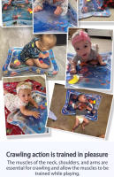 Juguetes Para Bebés Matriz De Juego Con Agua Inflable Para El Tiempo En El Estómago Desarrollo Temprano Para Infantes Y Niños Pequeños Material PVC Tamaño 66*50 Cm - details 2