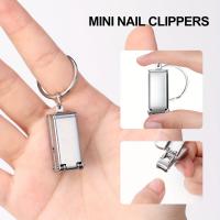 Mini Cortauñas Portátil Con Llavero Para Viajes Y Ocio Cortauñas Pequeño Para Uso Doméstico Material De Acero Inoxidable - details 1