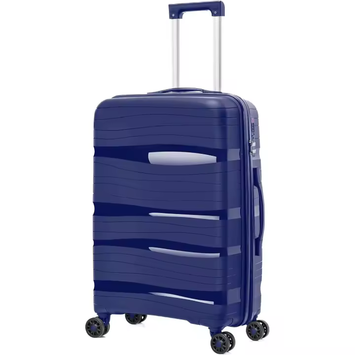 Artree | Maletas de viajes para niño y adulto color Azul oscuro, Equipaje de Mano, Maleta de Cabina para avión Rígida - 1