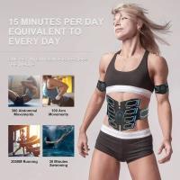Cinturón De Entrenamiento De Músculo Abdominal Recargable Por USB Portátil Para Efectos De Acondicionamiento Físico Y Ejercicio - details 4