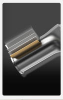 Grifo De Cocina Y Baño De Acero Inoxidable Doble Uso Agua Caliente Y Fría Sin Salpicaduras Montaje En Superficie Contemporáneo - details 4