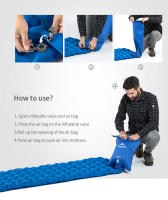 Colchón Inflable Naturehike Para Acampar Ultraligero Tapete De Descanso Para Exteriores Plegable Con Bomba De Aire Para Senderismo - details 6