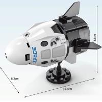 MOC Serie Creativa De Aeronáutica Bloques De Construcción Espacial Rocket Craft Set De Base Estación De Lanzamiento Para Niños Juguetes De Bloques De Plástico ABS Regalo Para Niños - details 6