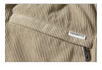 Pantalones Casuales De Corduroy Para Hombre Corte Recto Moda Negocios Verano Otoño Ajuste Regular Ropa Maleza - details 4