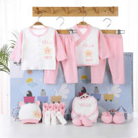 Conjunto De Ropa Para Bebés Recién Nacidos 18 Piezas Unisex Algodón 100% Suave Para Primavera Y Otoño Incluye Gorro Y Pañalera - details 18