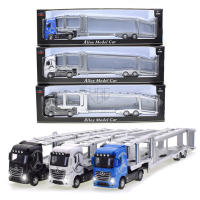 Camión De Juguete De Aleación De Metal 1:50 Con Luz Y Retroceso Para Niños Coche De Transporte De Contenedores Para Niños - details 11