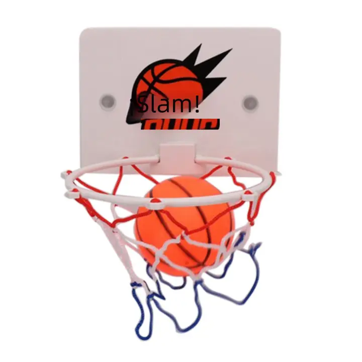 Juego De Baloncesto Mini Hoop Kit Para Interior Juego Deportivo Divertido Y De Fitness Para Niños Set De Mini Baloncesto En Plástico - 1