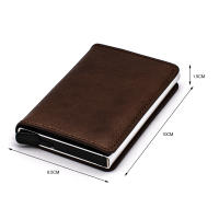 Rparty Tarjetero de cuero  para HOMBRES con RFID Bloqueo,  Ranuras para Tarjetas y Billetes Practico, seguro Multicolor - details 0