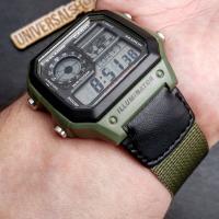 reloj deportivo hombre Casio AE-1200WHB-3B Luz LED Hora Mundial Cronómetro 5 Alarmas 10 años batería - details 2