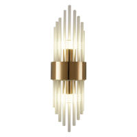 AiPaiTe Lámpara De Pared Decorativa En Cristal Y Oro/ Negro Para Dormitorio Sala De Estar Hotel Lámpara De Noche Moderna Instalación En Pared Incluye Bombillas - details 6