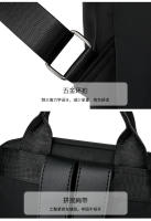 Mochila informal de estilo Korean para Mujer, mochila Escolar de Tela Oxford, Bolso para orden, mochila de viaje Ligera de gran capacidad - details 31